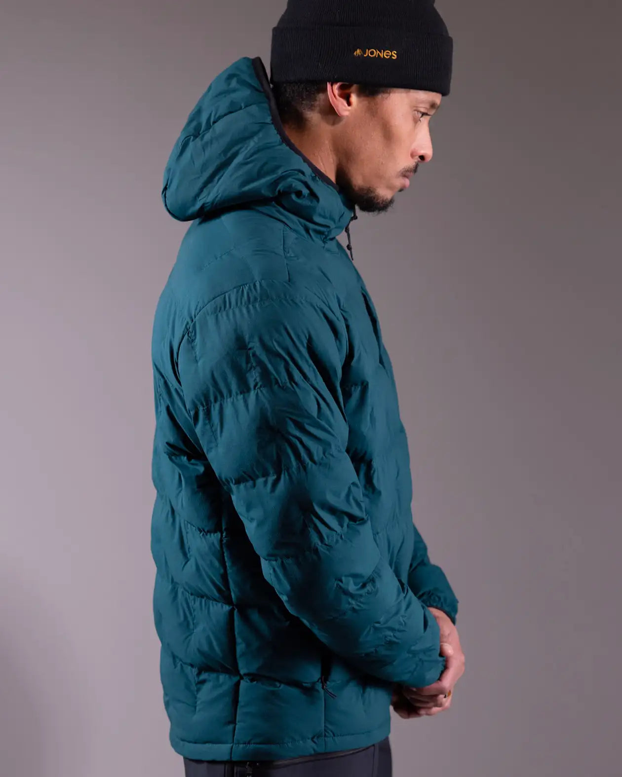 Men’s Dark Start Recycled Hoodie 2025 | Jones Men’s Dark Start Recycled Hoodie 2025 Jones Snowboards High Performance