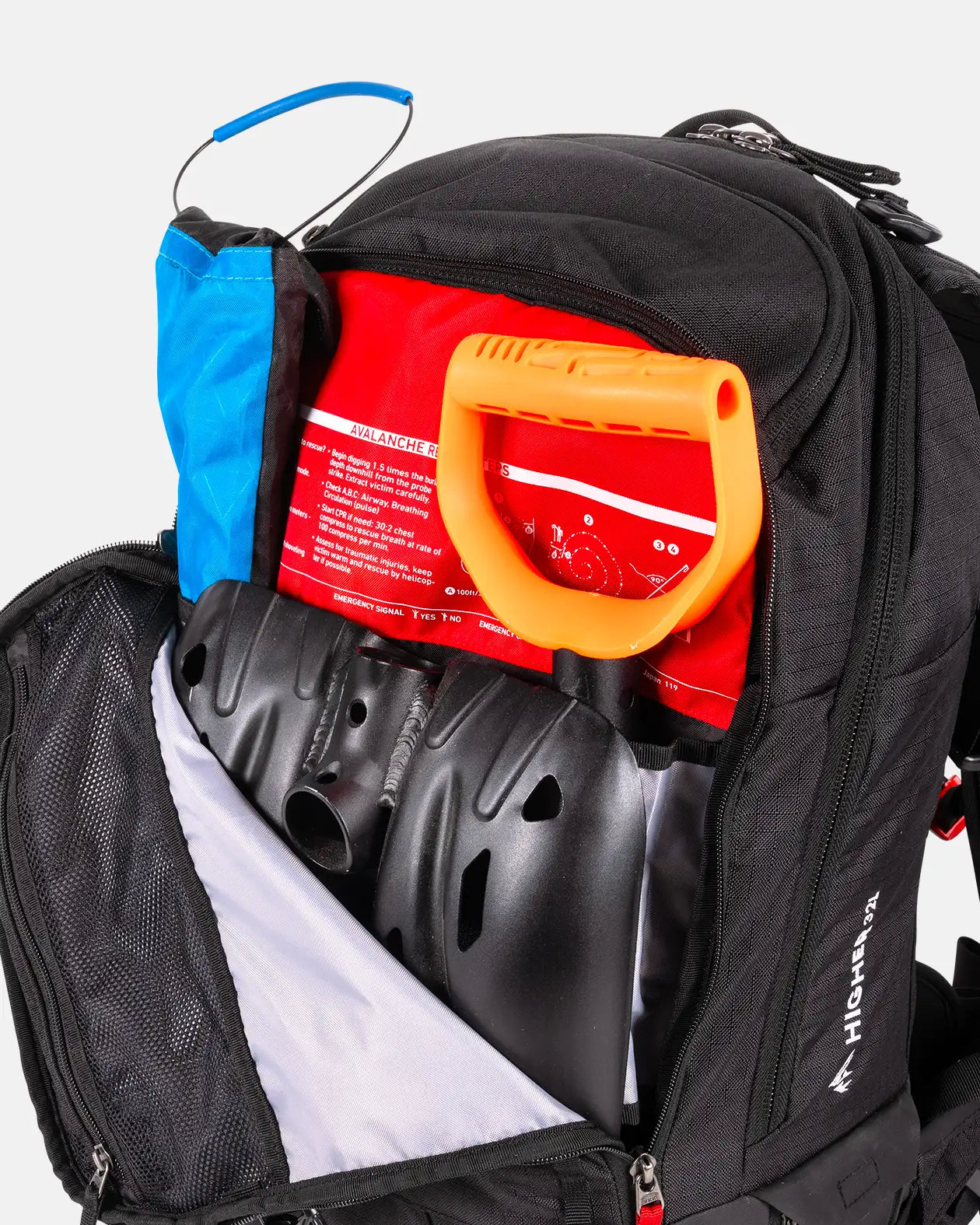 Higher 32L Backpack | Jones Higher 32L Backpack Jones Snowboards High Performance 7630949114877 J.26.BAU.32L.BK.OS.1