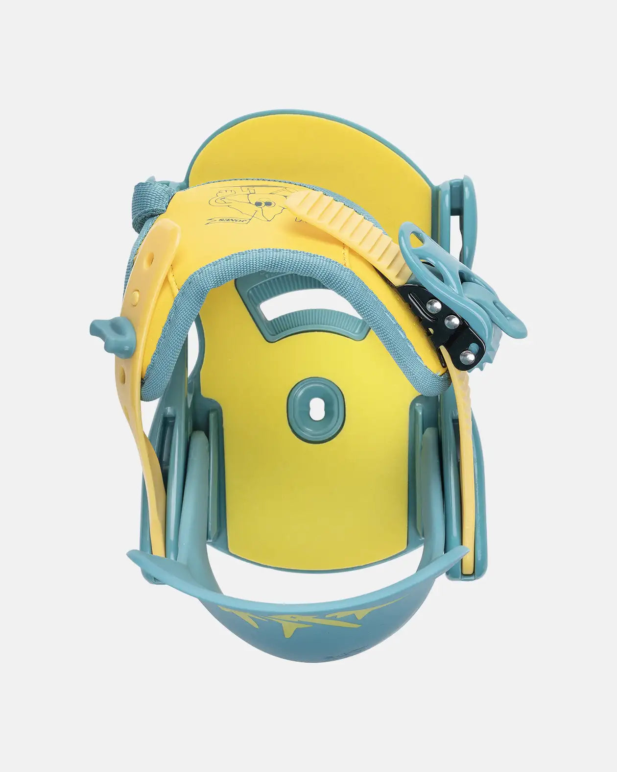 Kids Happy Mountain Snowboard Binding | Jones Kids Happy Mountain Snowboard Binding Jones Snowboards High Performance 7630949111678 J.26.BNU.KIO.BU.XXS.1