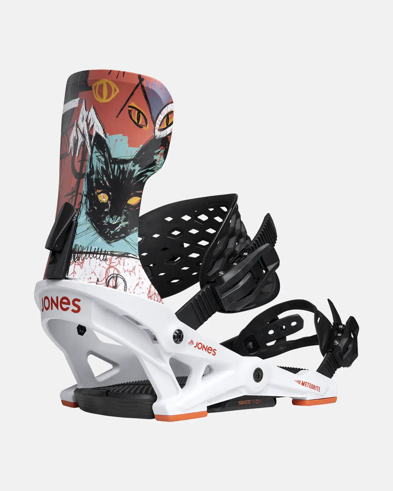 【シーズンオフ価格】JONES METEORITE Mサイズ ホワイト Men's Meteorite Snowboard Binding – Jones Snowboards US