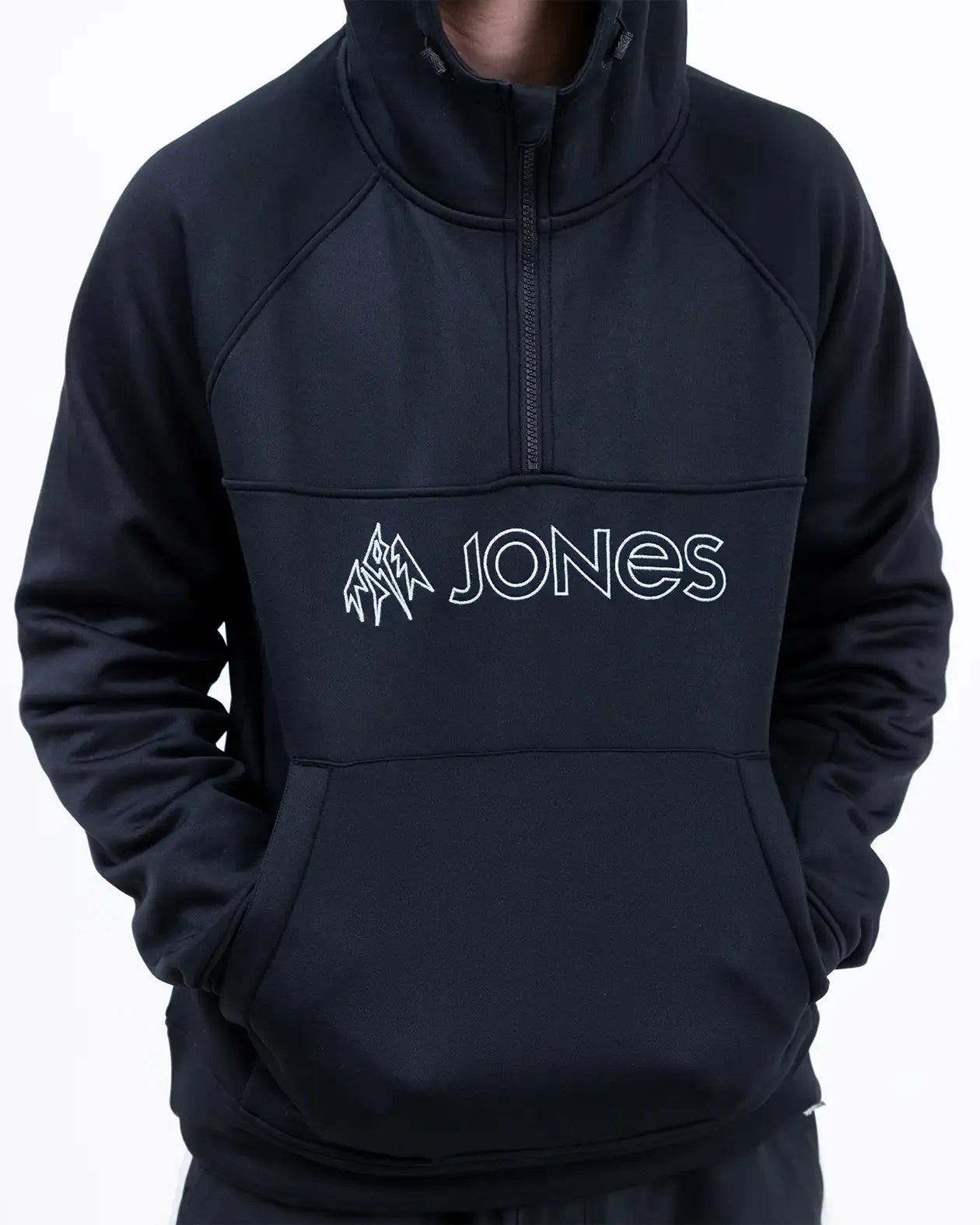 Men’s Recycled Fleece Riding Hoodie | Jones Men’s Recycled Fleece Riding Hoodie Jones Snowboards High Performance