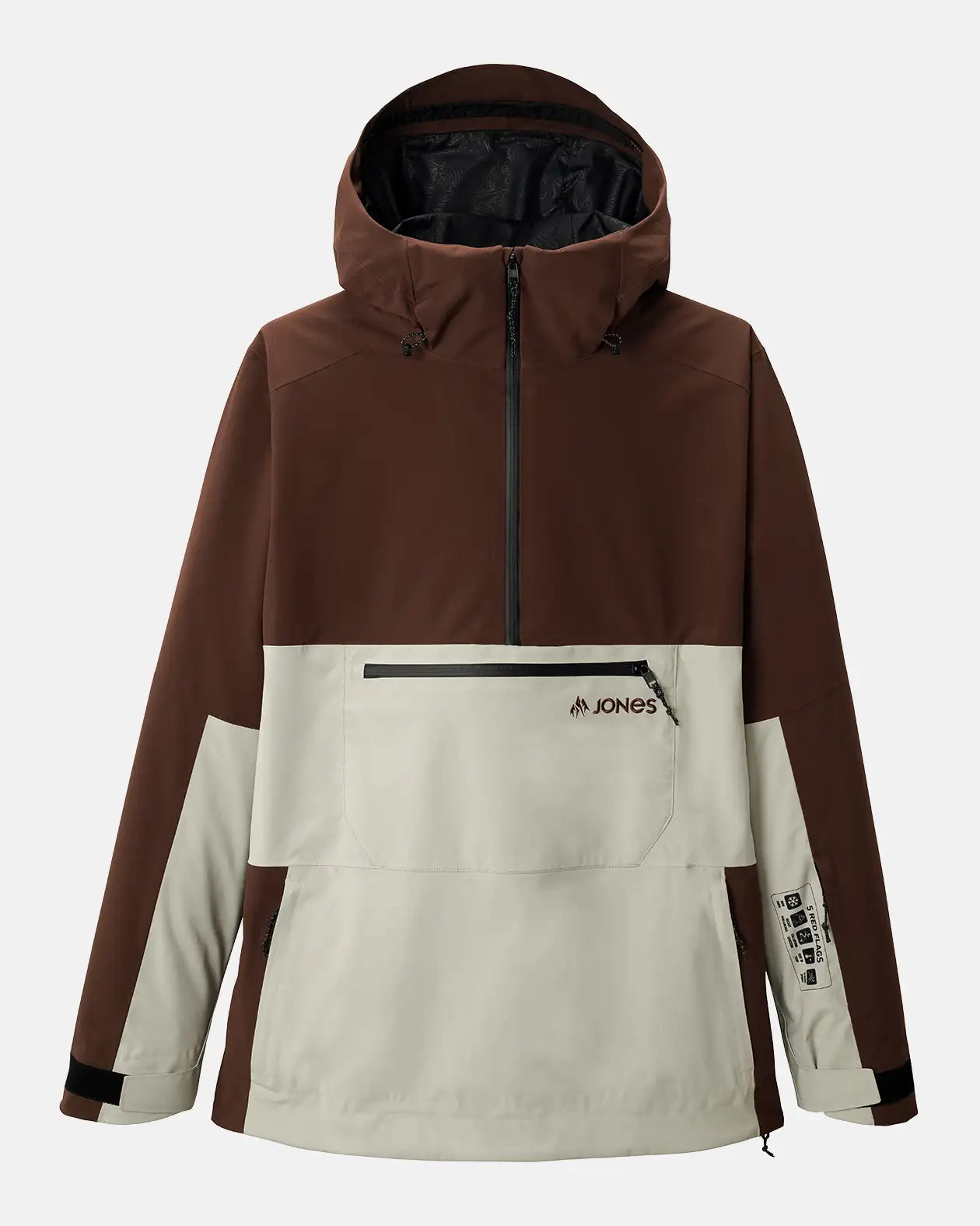 Men's MTN Surf Recycled Anorak – Jones Snowboards US Men's MTN Surf Recycled Anorak – Jones Snowboards US