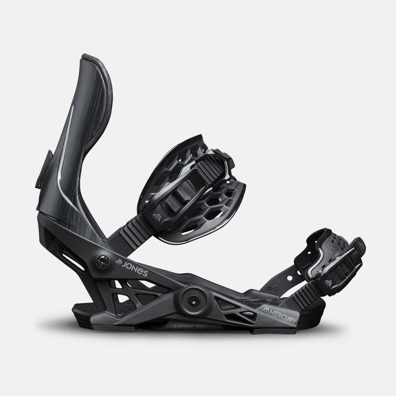 Jones Trim-to-fit Nomad Pro Splitboard skins climbing, featuring Universal Tail Clip Jones Trim-to-fit Nomad Pro Splitboard skins climbing, featuring Universal Tail Clip