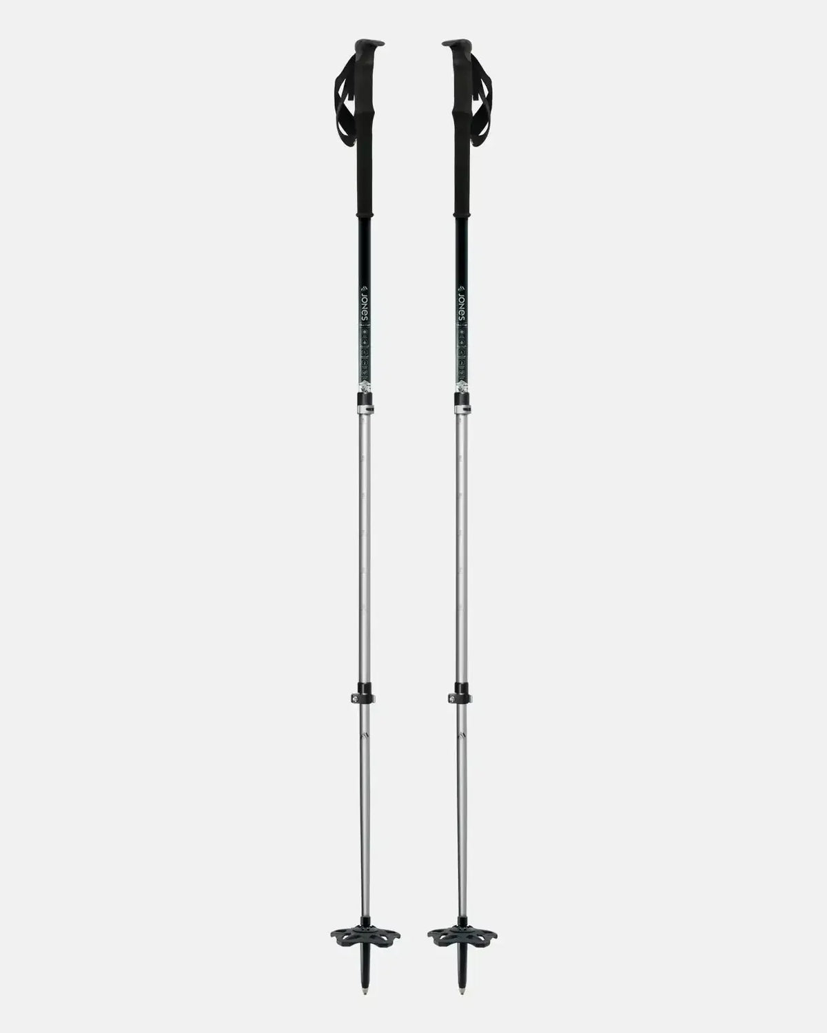 Talon Splitboard Poles | Jones Talon Splitboard Poles Jones Snowboards High Performance 7630463492390 J.25.PLN.TAL.GY.135.1