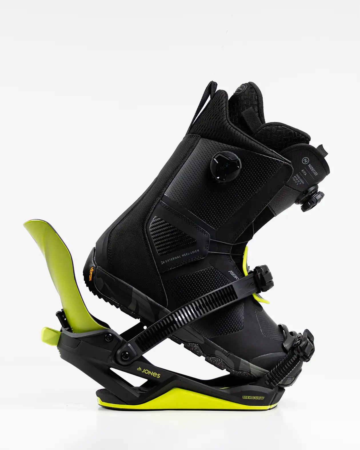 Jones Mercury FASE Snowboard Binding - Thumbnail 3
