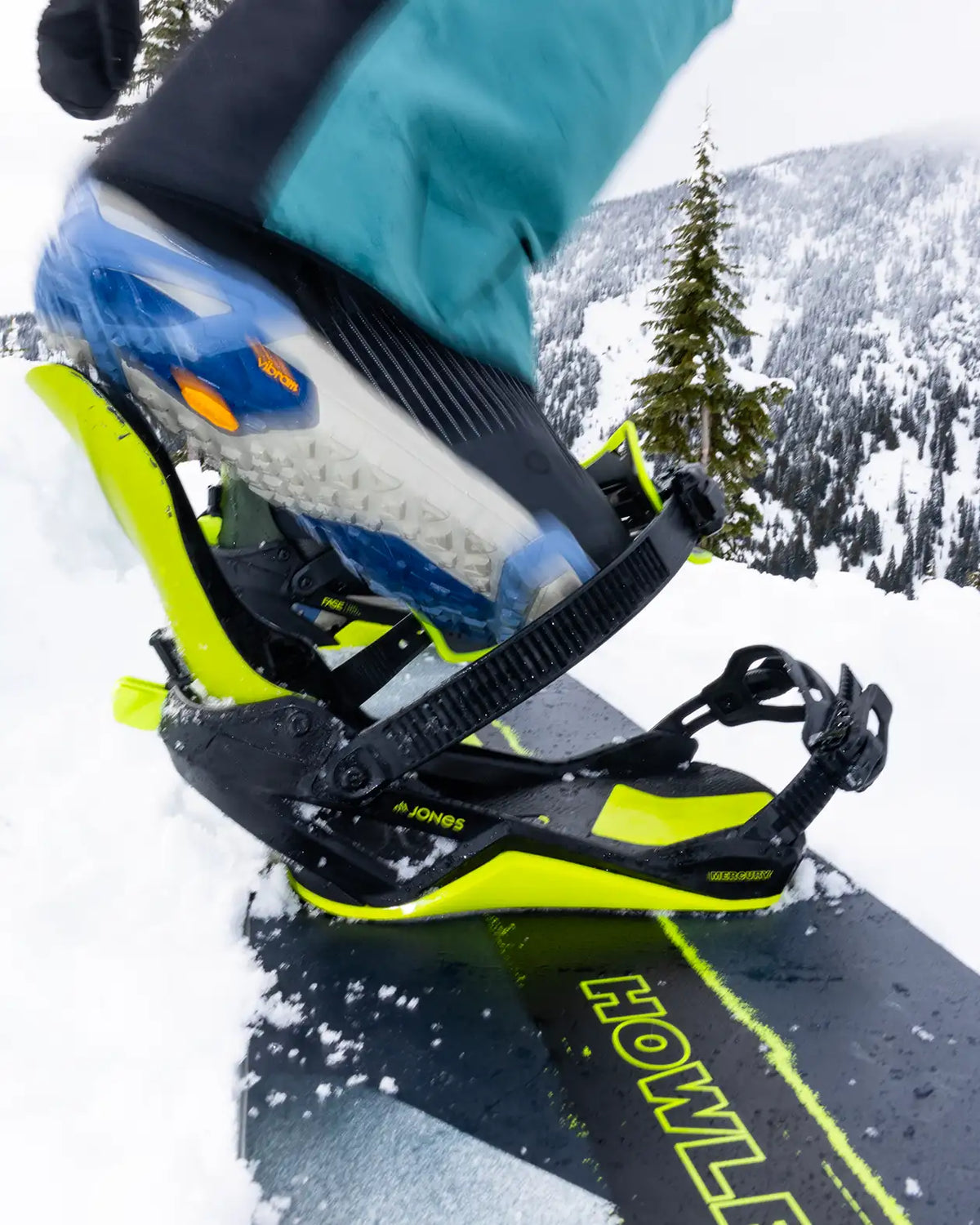 Mercury FASE® Snowboard Binding 2026 | Jones Mercury FASE® Snowboard Binding 2026 | Jones