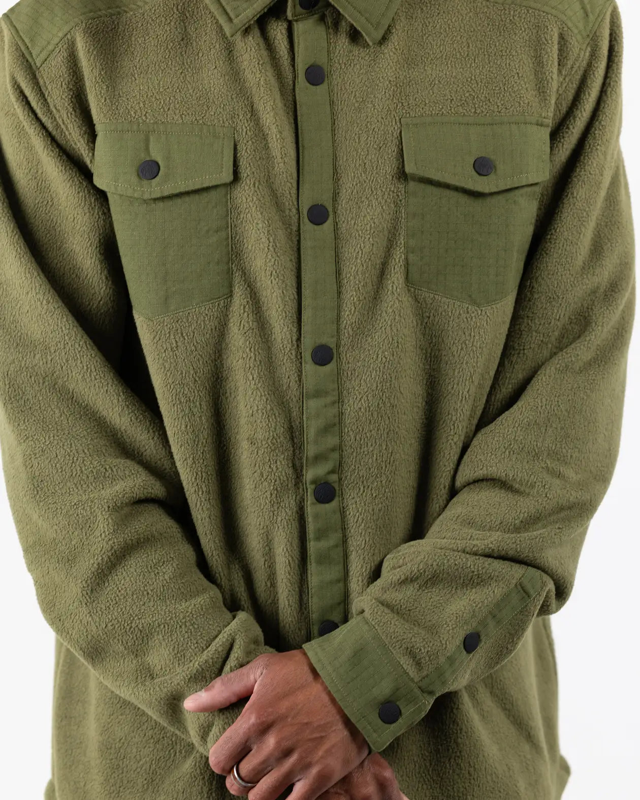 Men’s December Recycled Fleece Shirt