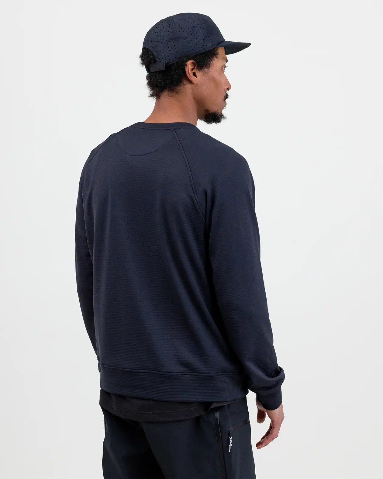 Men’s Flagship Recycled Grid Fleece Crew