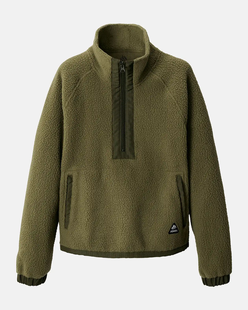 Women’s Campfire Recycled Sherpa Fleece Pullover