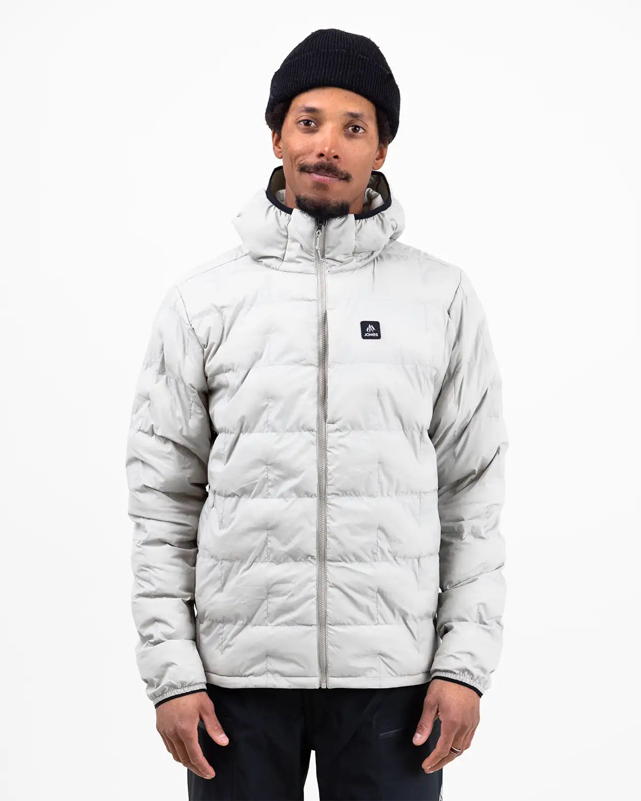 Men’s Dark Start Recycled Hoodie | Jones Men’s Dark Start Recycled Hoodie Jones Snowboards High Performance 7630949116581 J.26.JKM.DKS.GY.2S.1