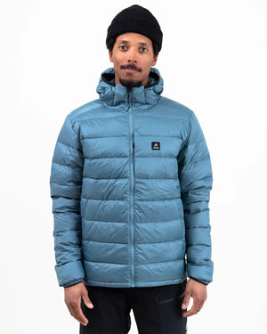 Men’s Re-Up Recycled Down Hoodie | Jones Men’s Re-Up Recycled Down Hoodie Jones Snowboards High Performance 7630949117182 J.26.JKM.RUH.BU.2S.1
