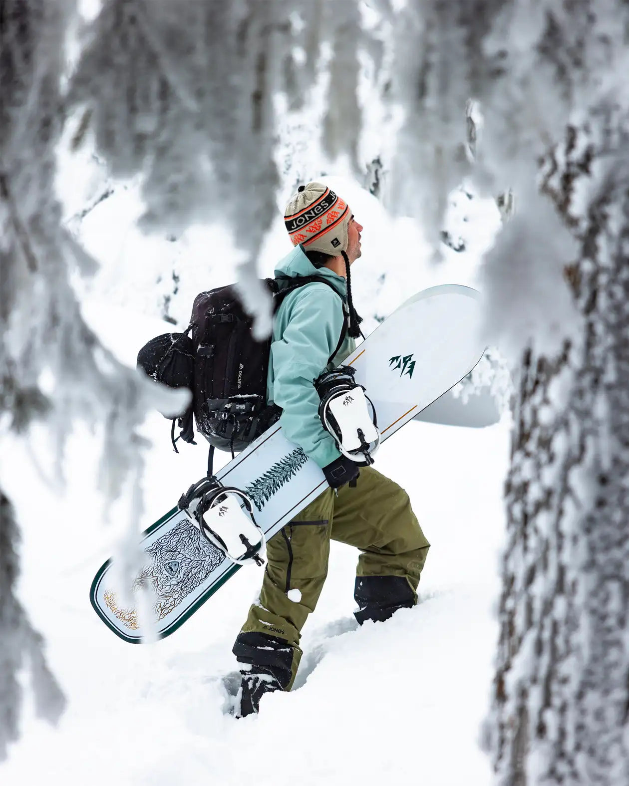Men's MTN Surf Recycled Bibs | Jones Men's MTN Surf Recycled Bibs | Jones
