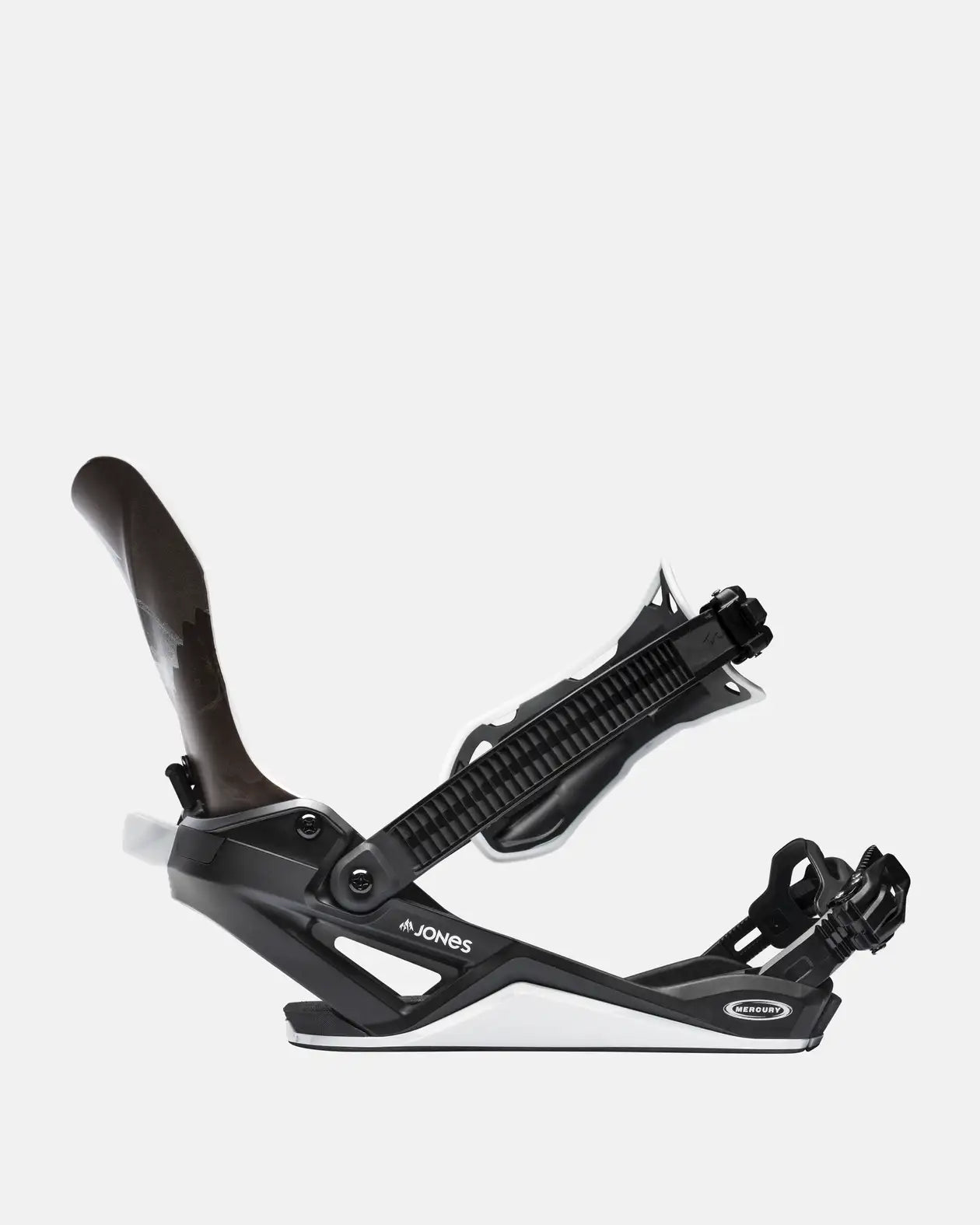 Mercury FASE® Snowboard Binding | Jones Mercury FASE® Snowboard Binding 2026 Bindings Jones Snowboards High Performance