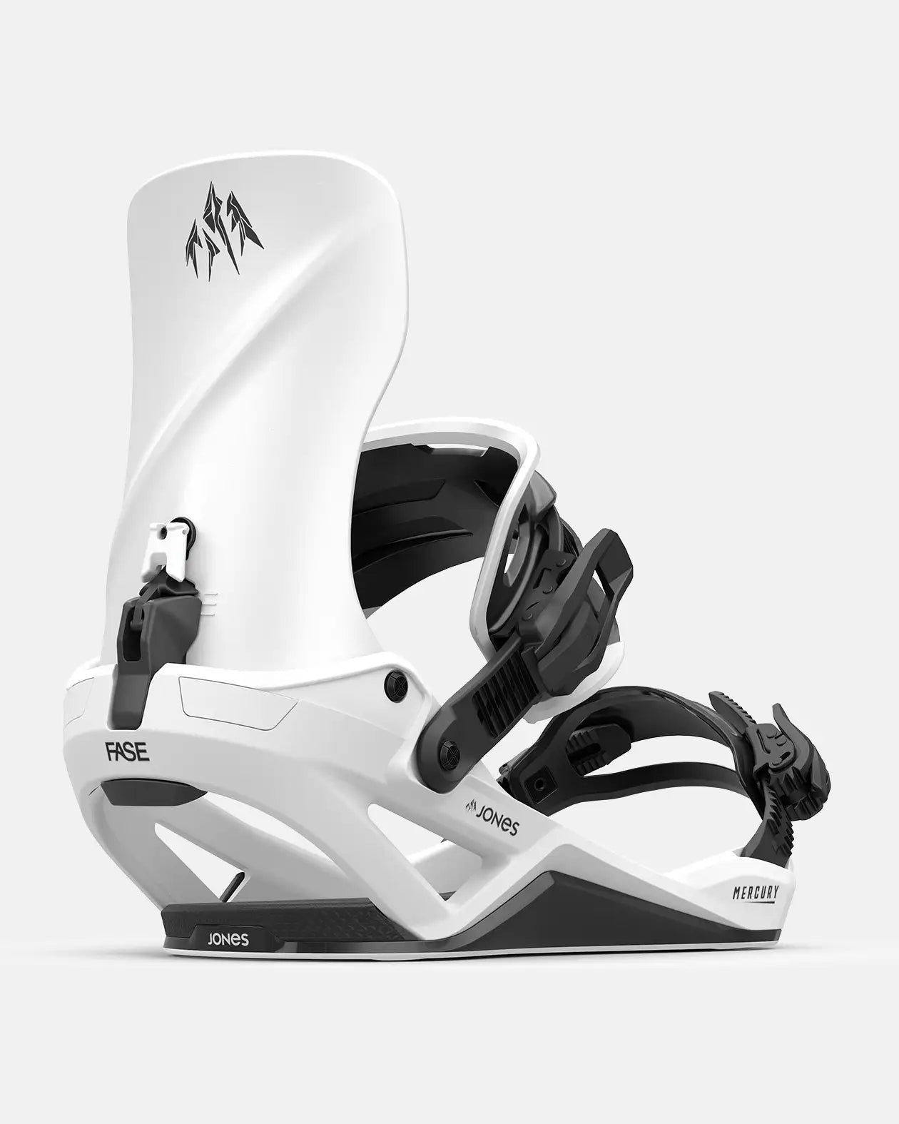 Mercury FASE® Snowboard Binding | Jones Mercury FASE® Snowboard Binding Jones Snowboards High Performance 7630680865489 J.27.BNU.MEF.WH.2S.1