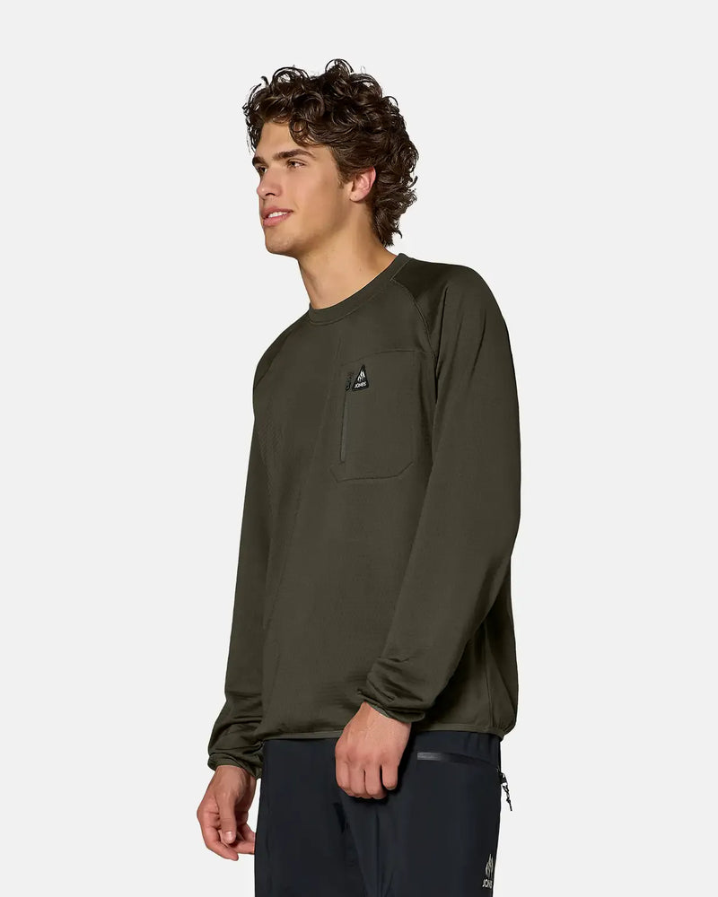 Men’s Flagship Grid Fleece Crew