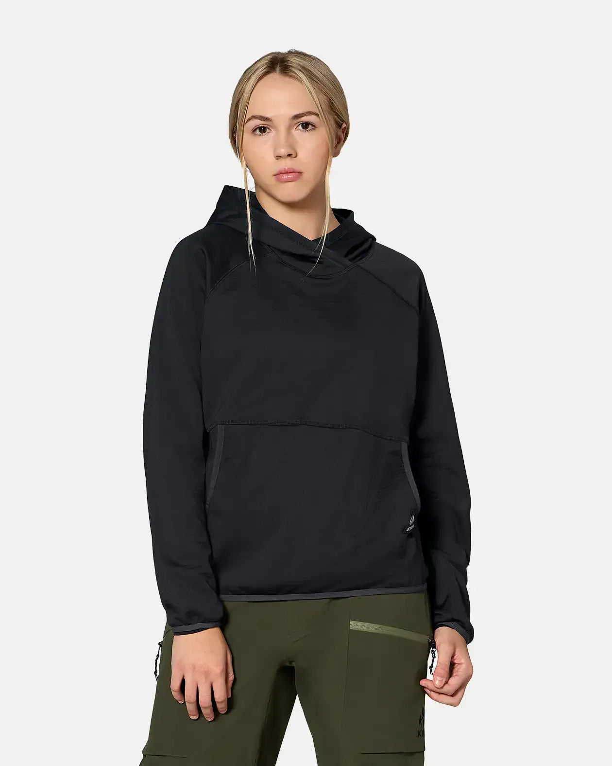 W'S FLAGSHIP GRID FLEECE HOODED PULLOVER 2027 W'S FLAGSHIP GRID FLEECE HOODED PULLOVER 2027 Apparel Technical Jones Snowboards High Performance 7630961816124 J.27.HOW.FLH.001.1XS.1