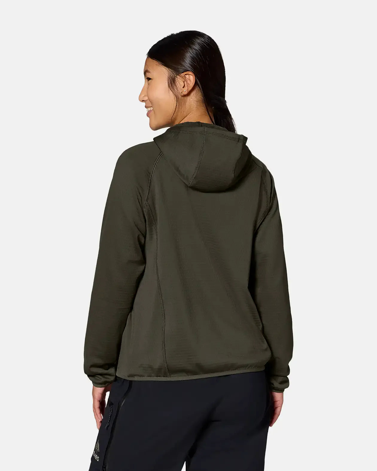 W'S FLAGSHIP GRID FLEECE HOODED PULLOVER 2027 W'S FLAGSHIP GRID FLEECE HOODED PULLOVER 2027 Apparel Technical Jones Snowboards High Performance