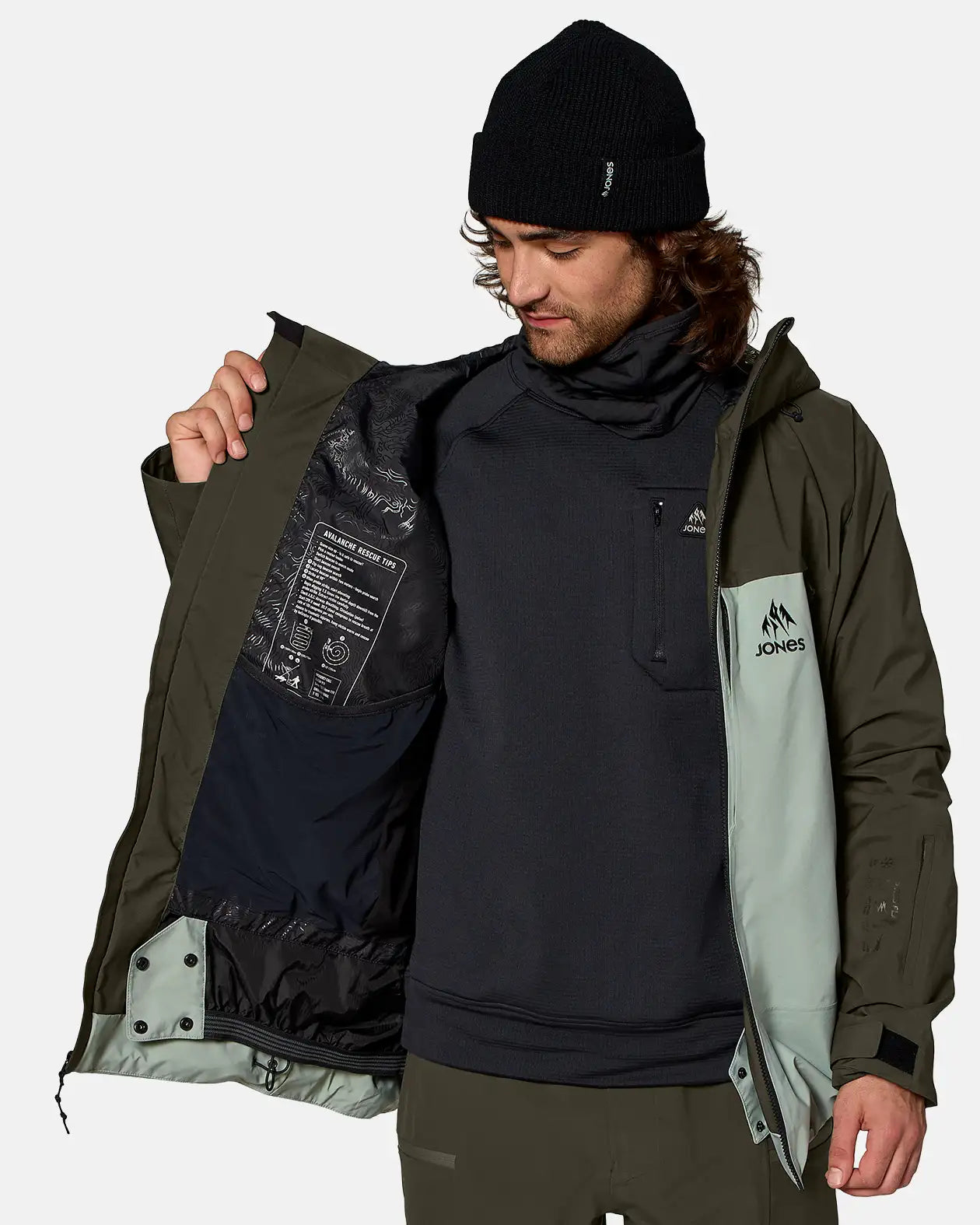 M'S DEEPER GORE-TEX JACKET 2027 M'S DEEPER GORE-TEX JACKET 2027 Outerwear Jones Snowboards High Performance