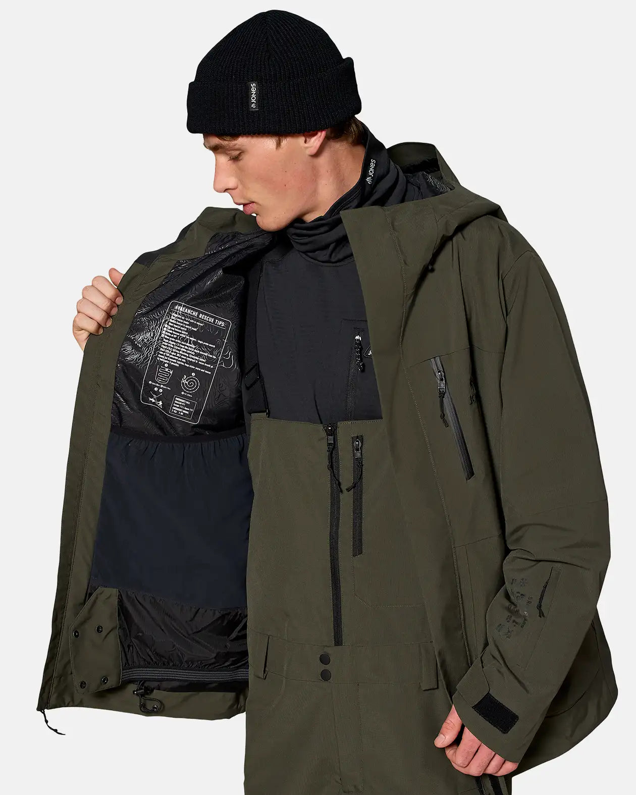 M'S MTN SURF INSULATED JACKET 2027 M'S MTN SURF INSULATED JACKET 2027 Outerwear Jones Snowboards High Performance