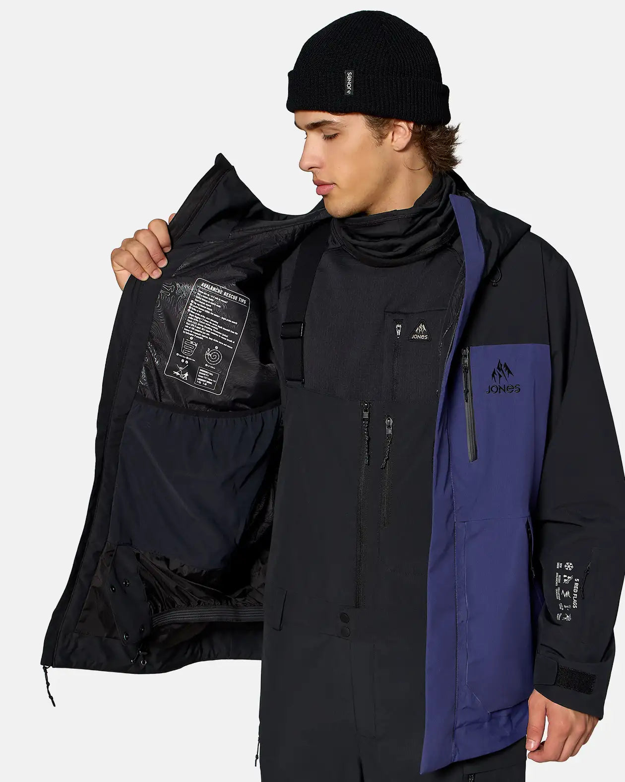 M'S MTN SURF INSULATED JACKET 2027 M'S MTN SURF INSULATED JACKET 2027 Outerwear Jones Snowboards High Performance