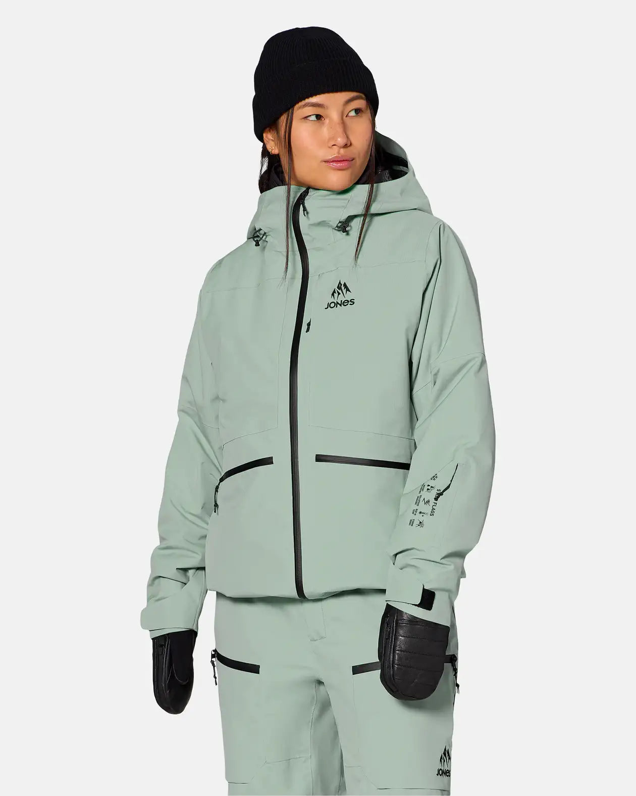 W'S MTN SURF INSULATED JACKET 2027 W'S MTN SURF INSULATED JACKET 2027 Outerwear Jones Snowboards High Performance 7630961814151 J.27.JKW.MTI.020.1XS.1