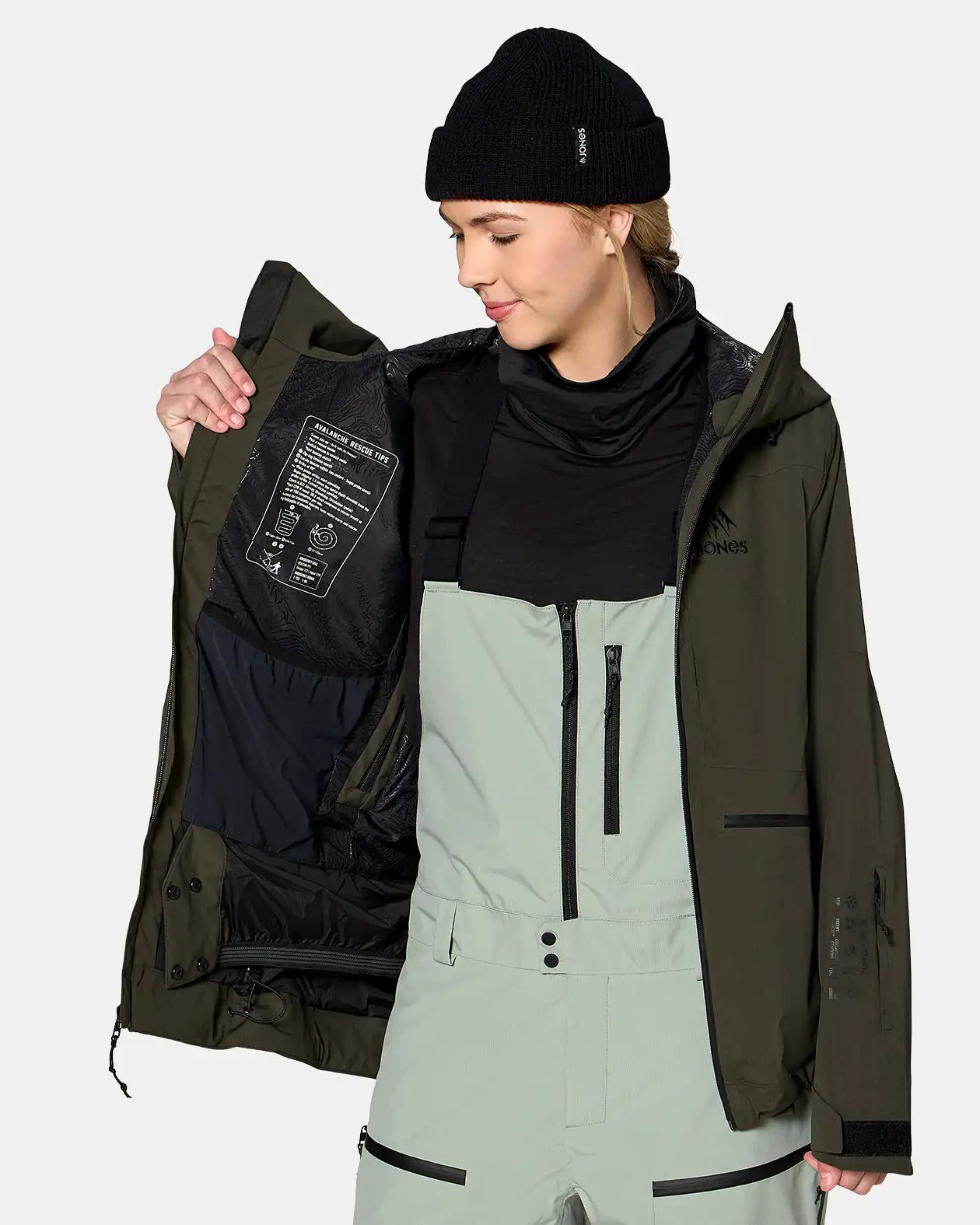 W'S MTN SURF INSULATED JACKET 2027 W'S MTN SURF INSULATED JACKET 2027 Outerwear Jones Snowboards High Performance