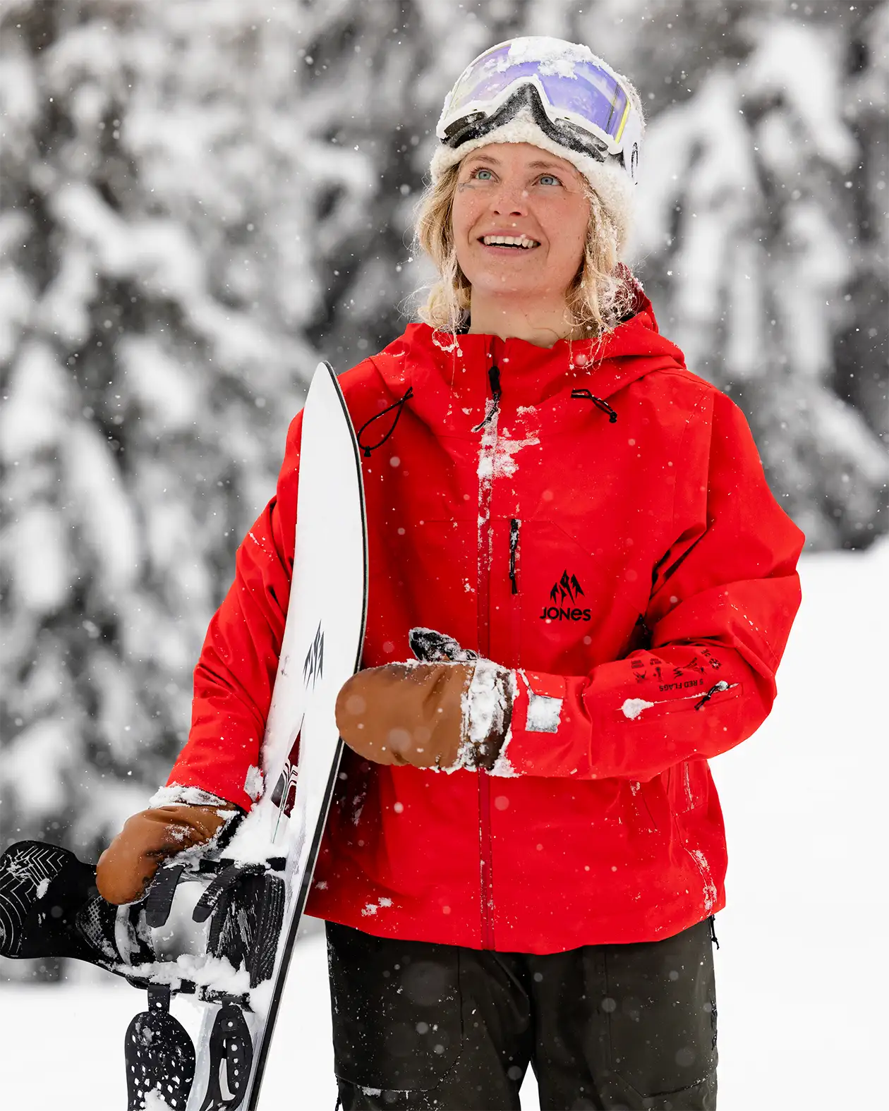 W'S FURTHER 3L STRETCH JACKET 2027 W'S FURTHER 3L STRETCH JACKET 2027 Outerwear Jones Snowboards High Performance