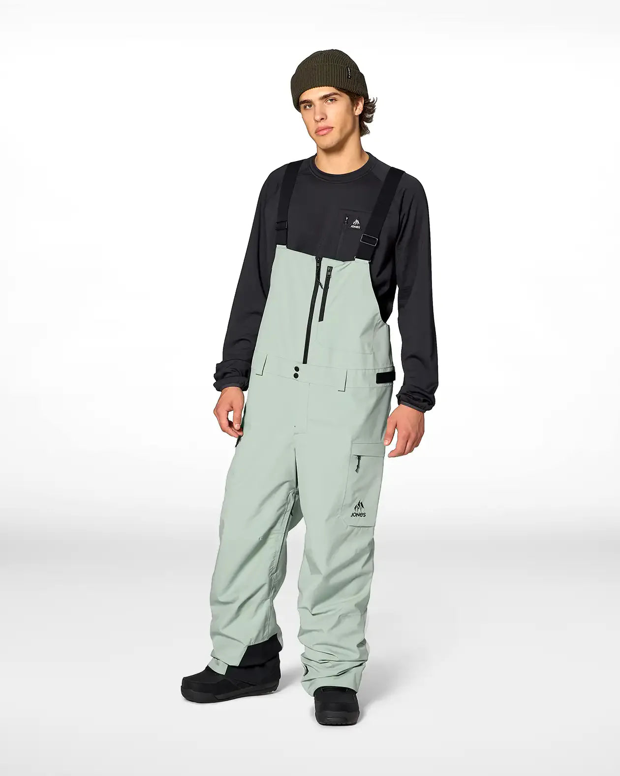 M'S MTN SURF BIBS 2027 M'S MTN SURF BIBS 2027 Outerwear Jones Snowboards High Performance 7630961813253 J.27.PTM.MSB.020.2S.1