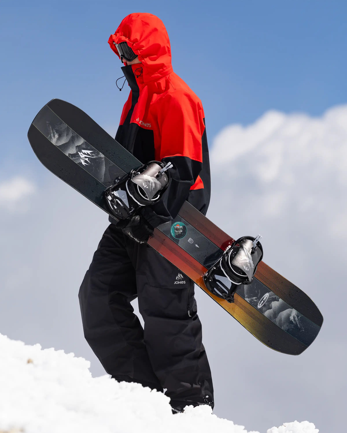 Men's Mountain Twin Snowboard | Jones Men's Mountain Twin Snowboard Snowboards Jones Snowboards High Performance