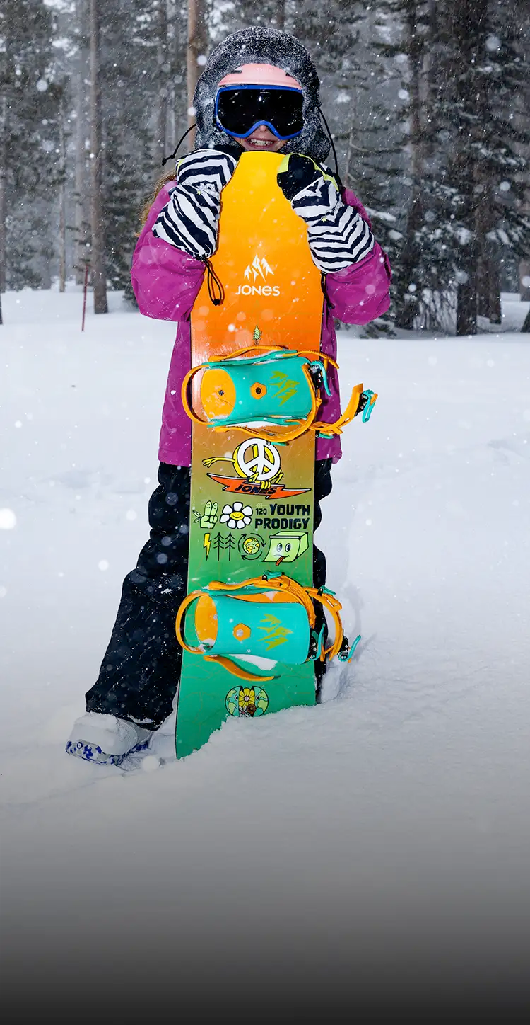 Kids + Youth Snowboards: Beginner to Freeride Boards | Jones