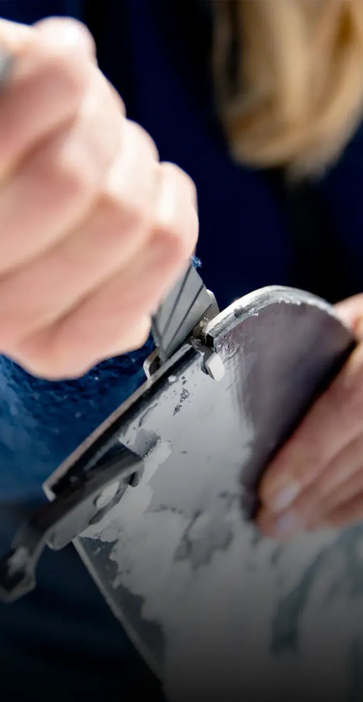 Pre-cut skins by size